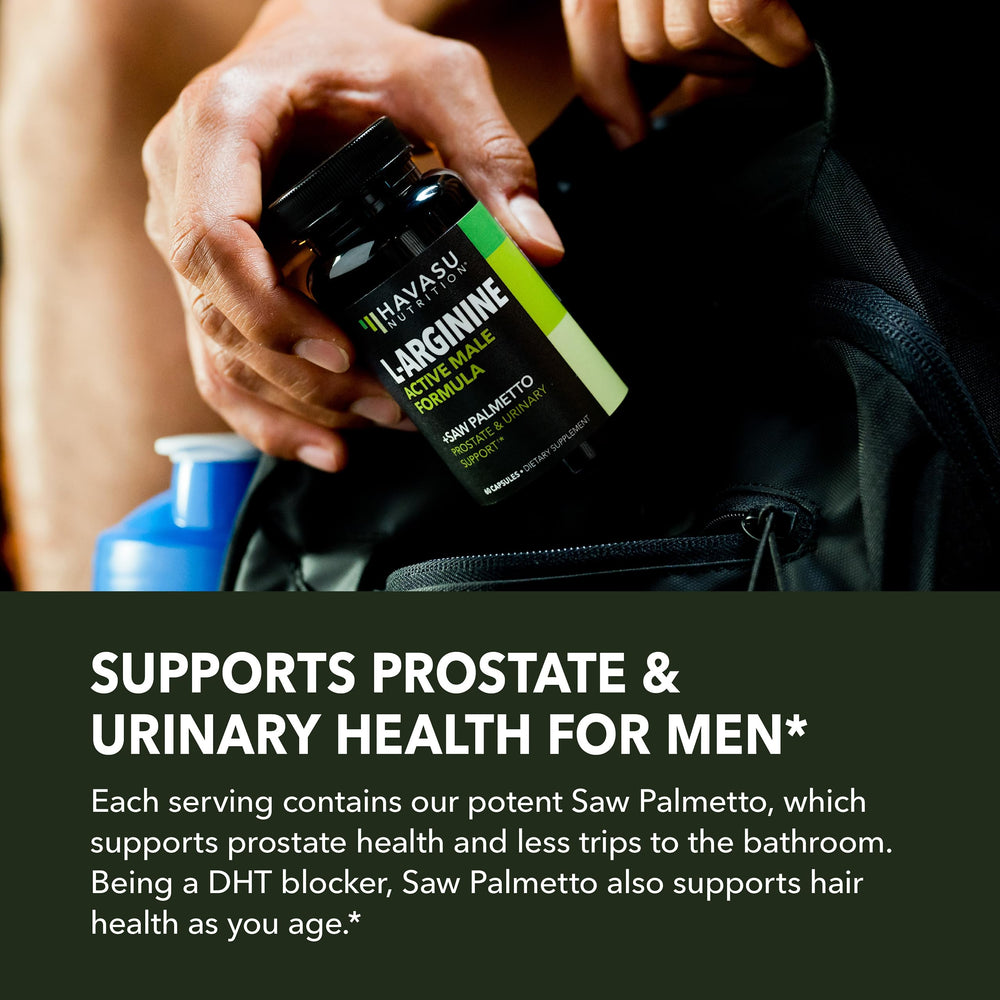 Gym-ready user uses HAVASU bottle before workouts for convenient daily support.