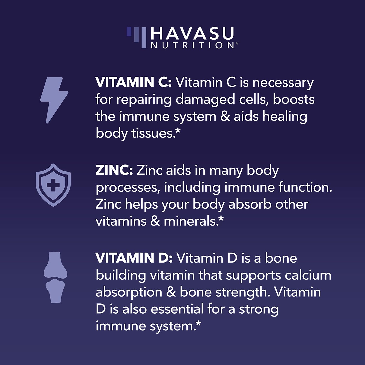 HAVASU Nutrition multivitamin gummies being poured for a quick daily dose.