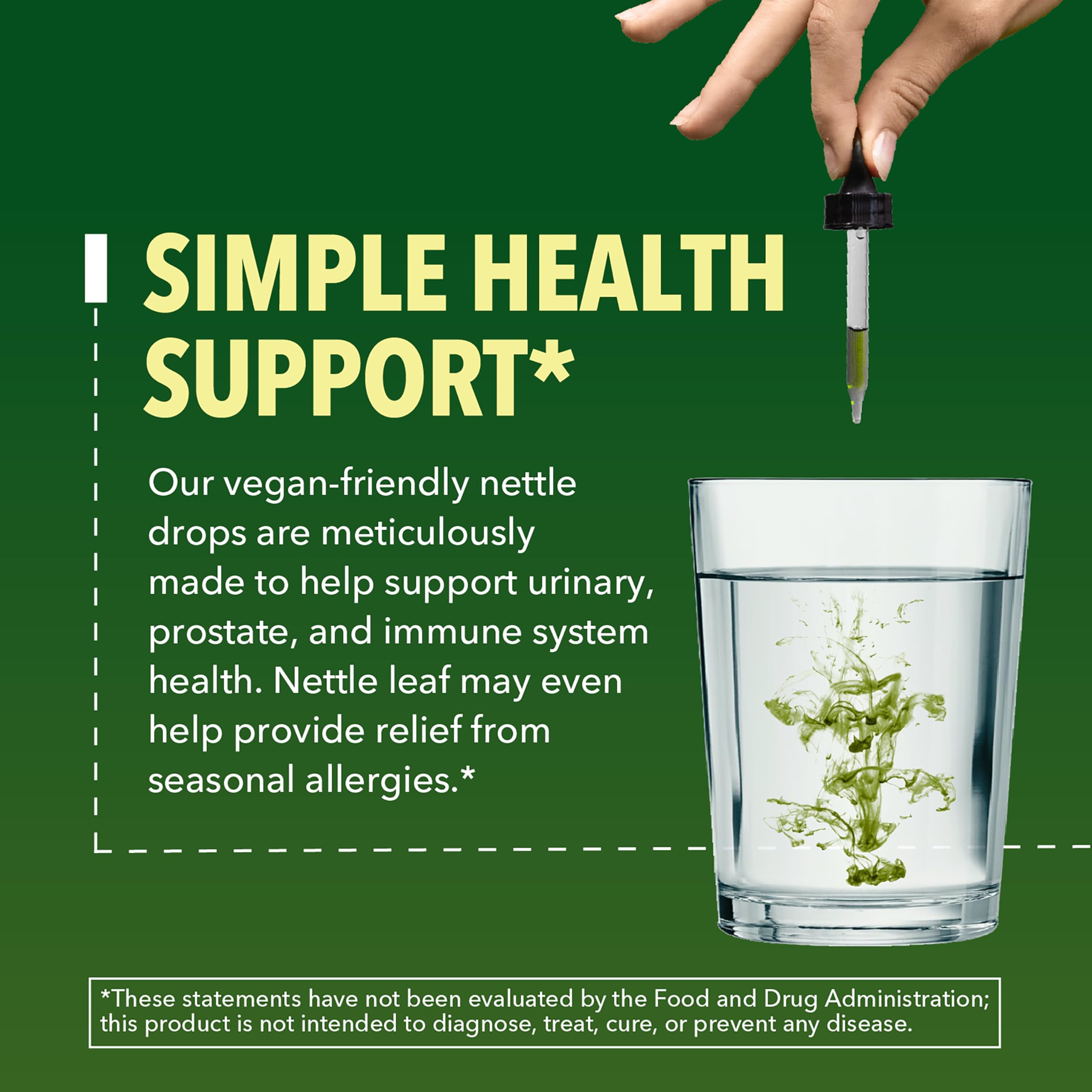 HAVASU Nutrition Organic nettle ingredients from leaves and roots