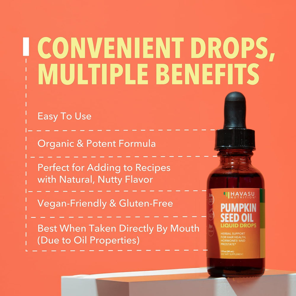 HAVASU pumpkin seed oil for hair and skin support