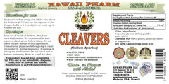 Hawaii Pharm Cleavers liquid extract dropper, easy to blend into beverages.