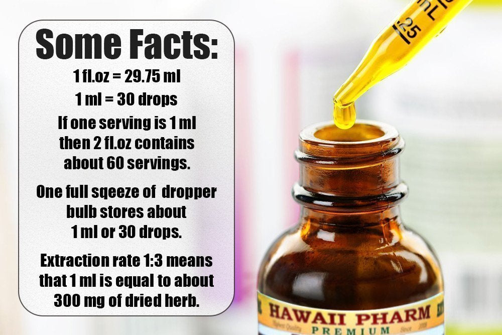 Hawaii Pharm Oregon Grape non-alcohol formula, clean ingredient profile for natural herbal use