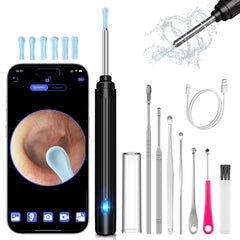 HaYiue Ear Wax Removal Kit 1296P camera for clear ear canal inspection
