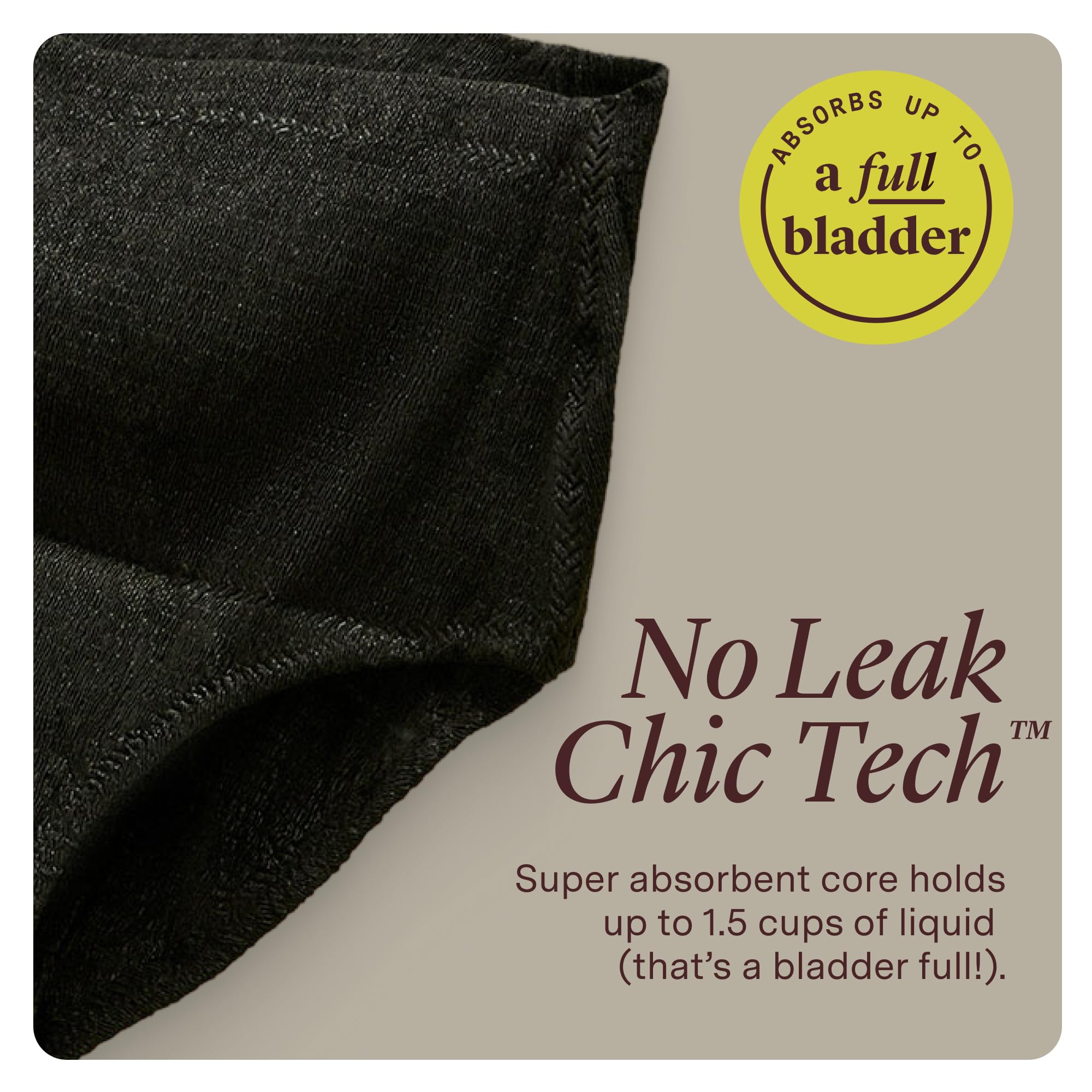 Hazel breathable moisture-wicking fibers keep skin dry.