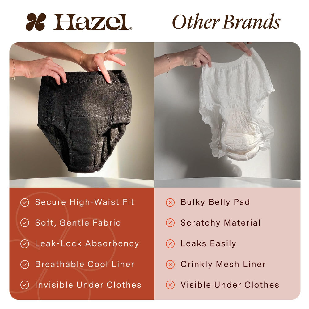Hazel small size fits waists 24–28 inches securely.