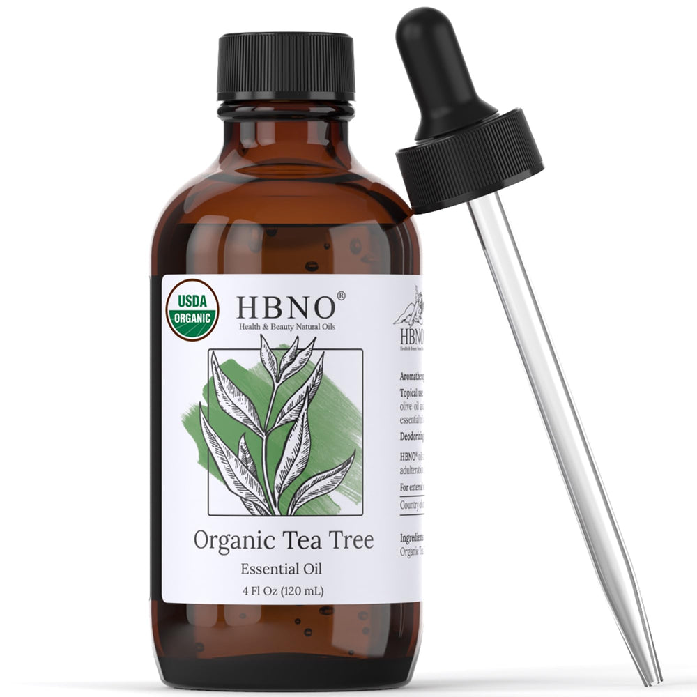 HBNO California tea tree oil bottle for skin and hair care