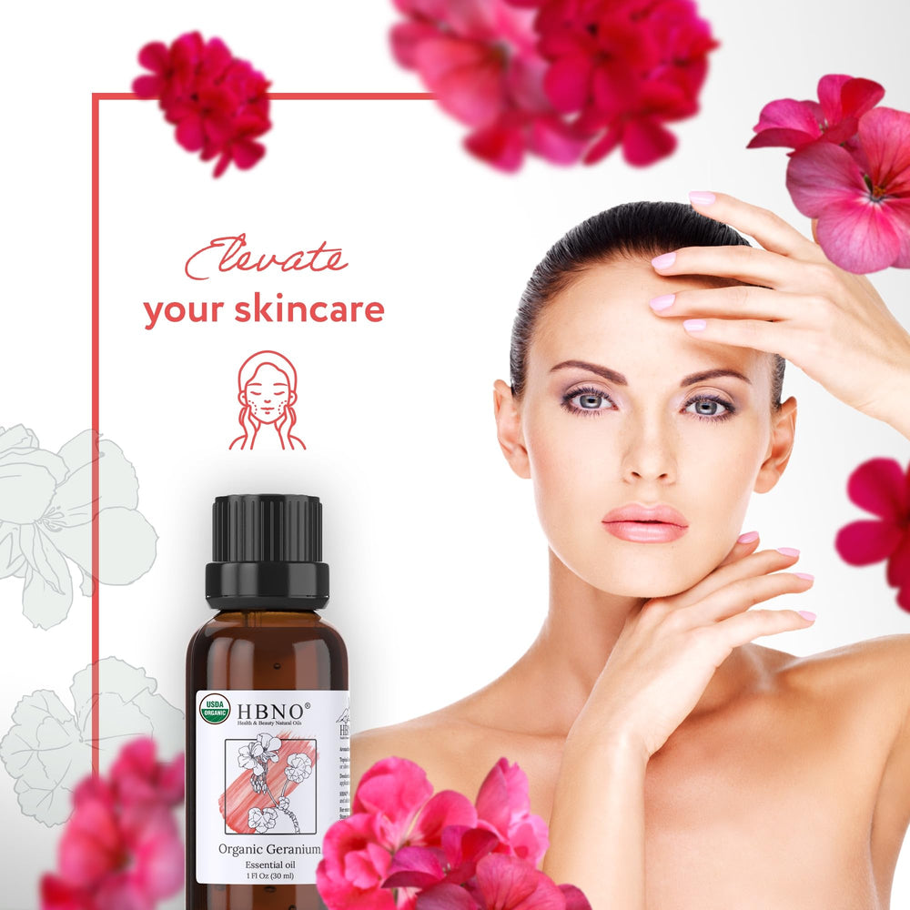 HBNO geranium essential oil for soap making and DIY skin care