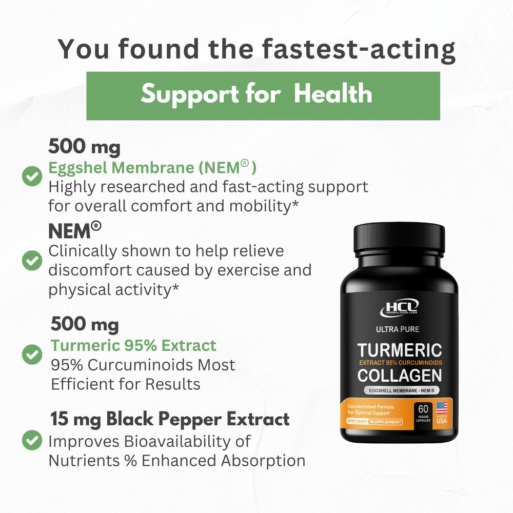 HCL glucosamine chondroitin hyaluronic acid capsules for cartilage support