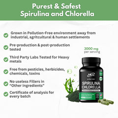 HCL Herbal Code Labs bottle label shows certificates and safety focus