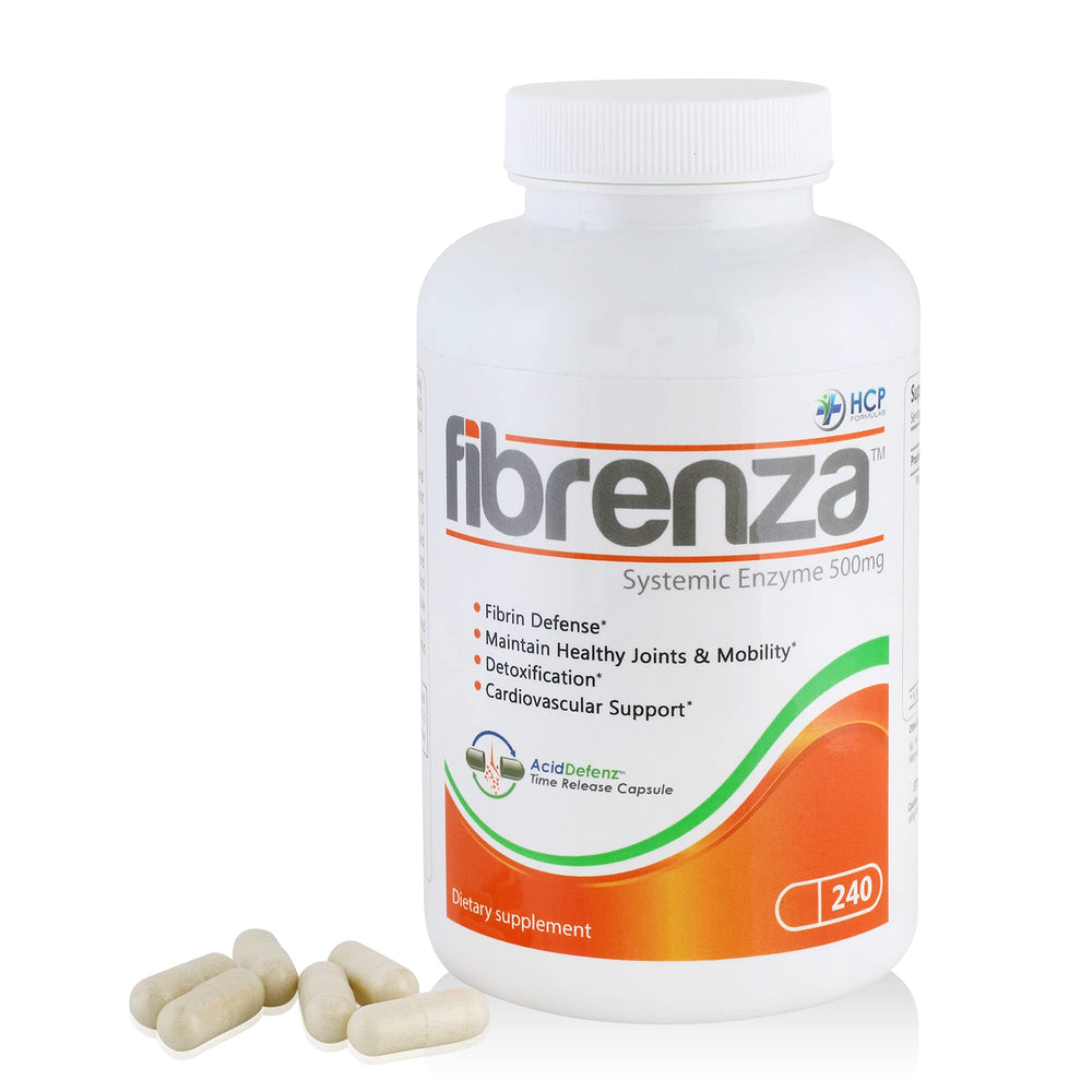 Bottle back nutrition panel lists premium ingredients and allergen information