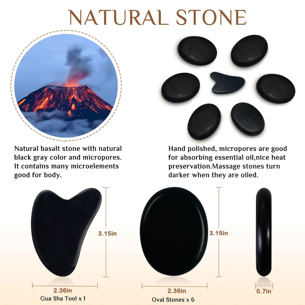HDYAR use on shoulders and back with heated stones to ease tension.