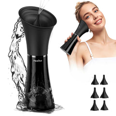 HeaDot electric ear wax removal system closeup for gentle cleaning.