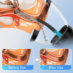 HeaDot water ear flusher with IPX6 waterproof body for use in the shower.