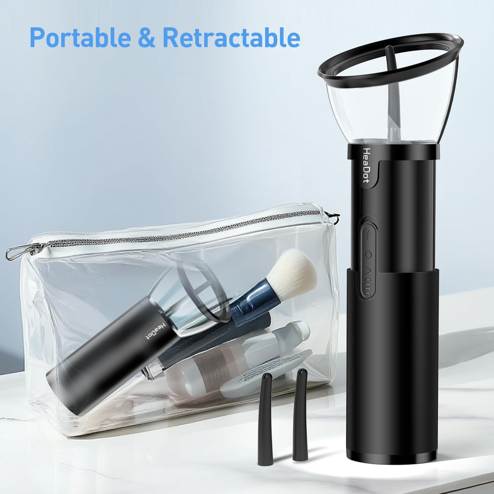 HeaDot simple controls for quick, comfortable cleaning sessions.