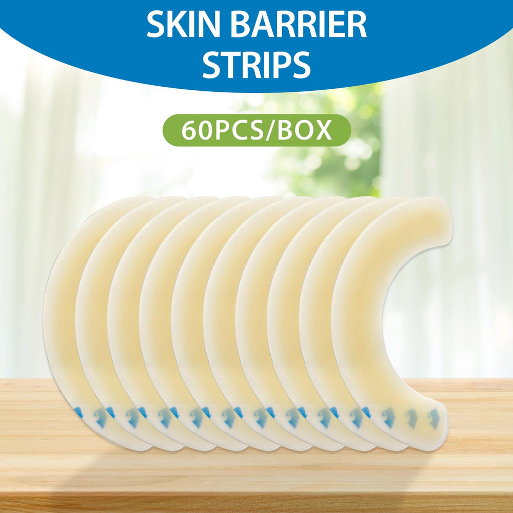Allergy-friendly option for sensitive skin, using Heagimed barrier strips securely.
