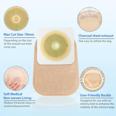 Heagimed skin-colored nonwoven fabric for discreet, comfortable wear