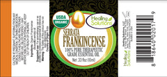 Healing Solutions frankincense and myrrh combo pack 2x10ml for aromatherapy evenings.