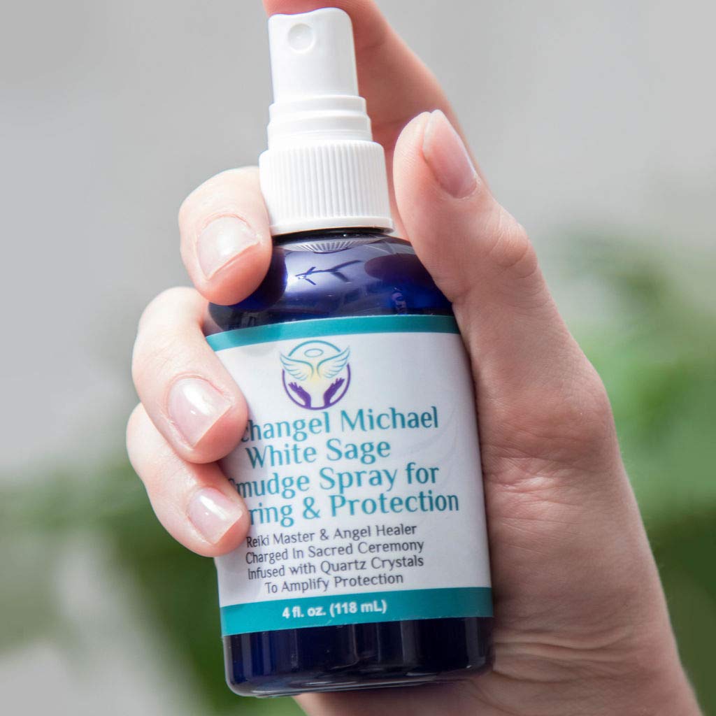 Angelic Healing Ceremony enhances aura cleansing with Heal The Masses spray