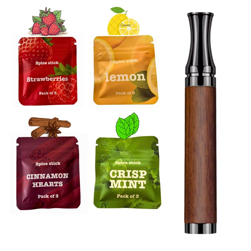 Healfs smokeless inhaler pack offers a natural craving management option in a portable kit.