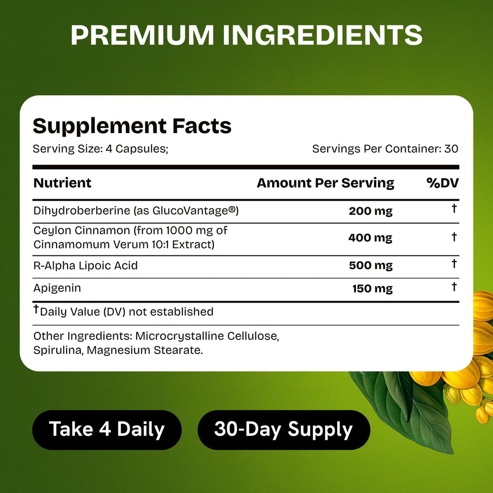 HealMeal Dihydroberberine USA-made stamp reinforces quality assurance