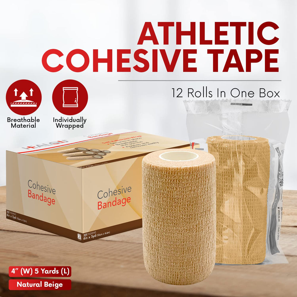 Healqu bandage wrap wrist support keeps joints stable during workouts.