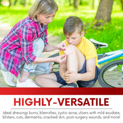 HEALQU bordered gauze island dressing sterile wrapping—maintains cleanliness before use.