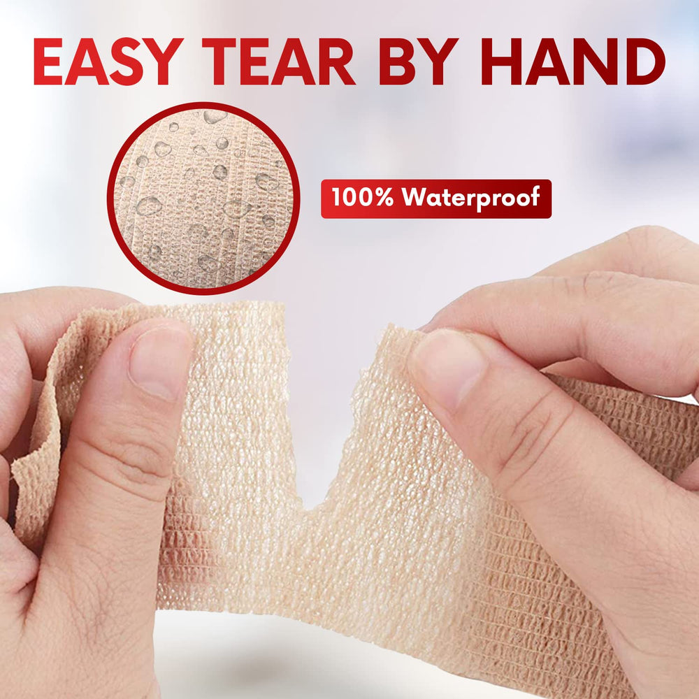 Healqu easy-tear wrap enables quick, controlled application.