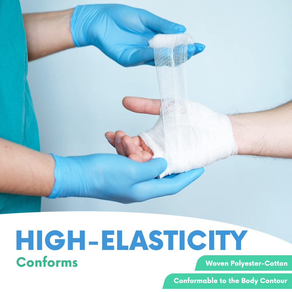 Healqu latex-free, low-lint gauze simplifies dressing changes.