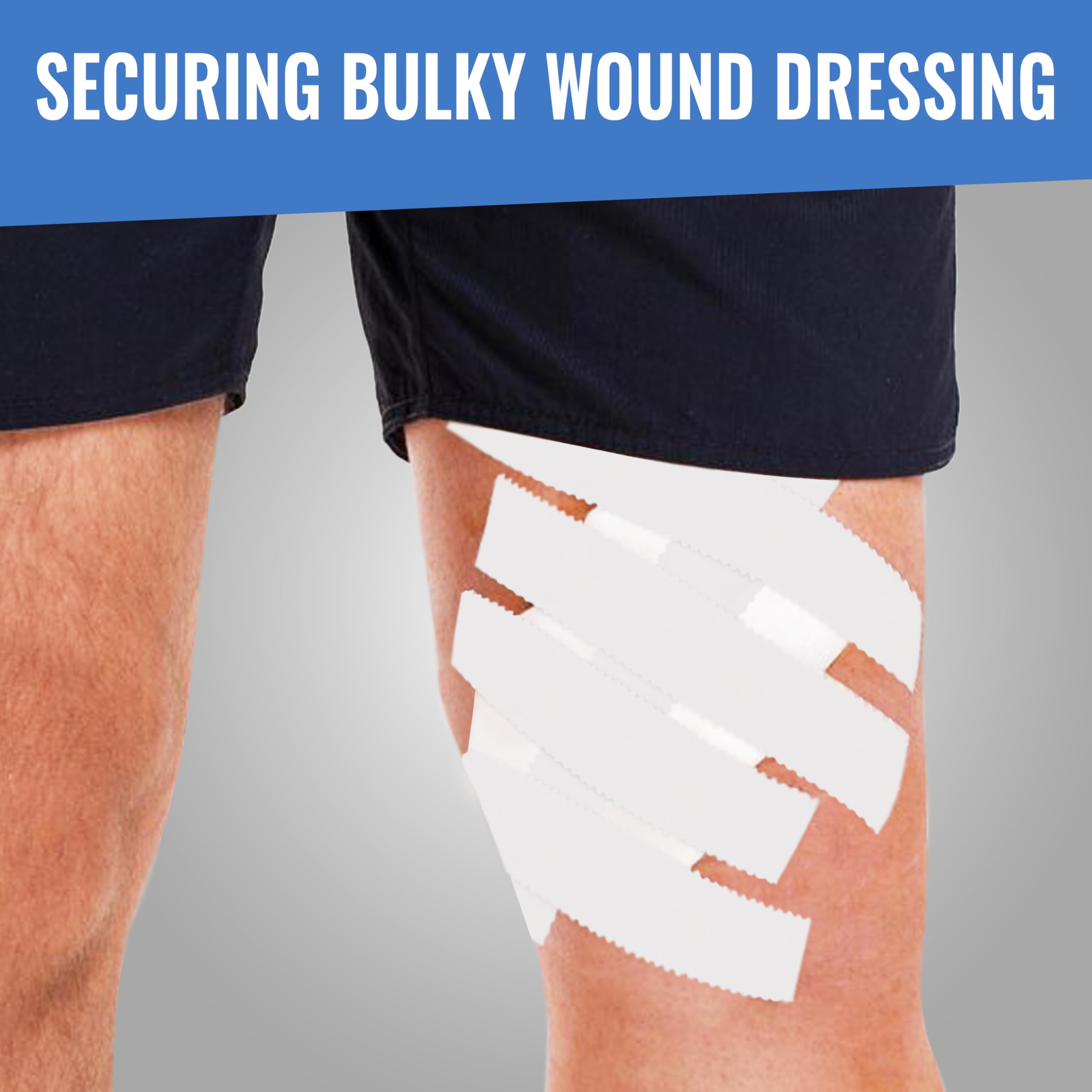 Healqu Silk Like Tape hypoallergenic and latex-free for sensitive skin.