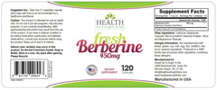 Health As It Ought To Be Fresh Berberine packaging image highlighting preservative-free formula