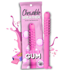 Health Chews breather stick closeup showing bubble gum flavor for craving relief.