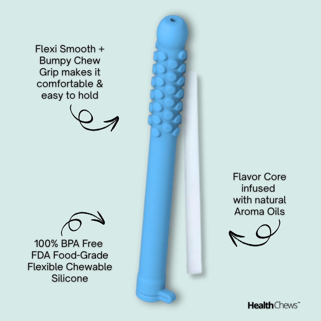 Health Chews craving relief and stress support through chewable inhalation sensation.