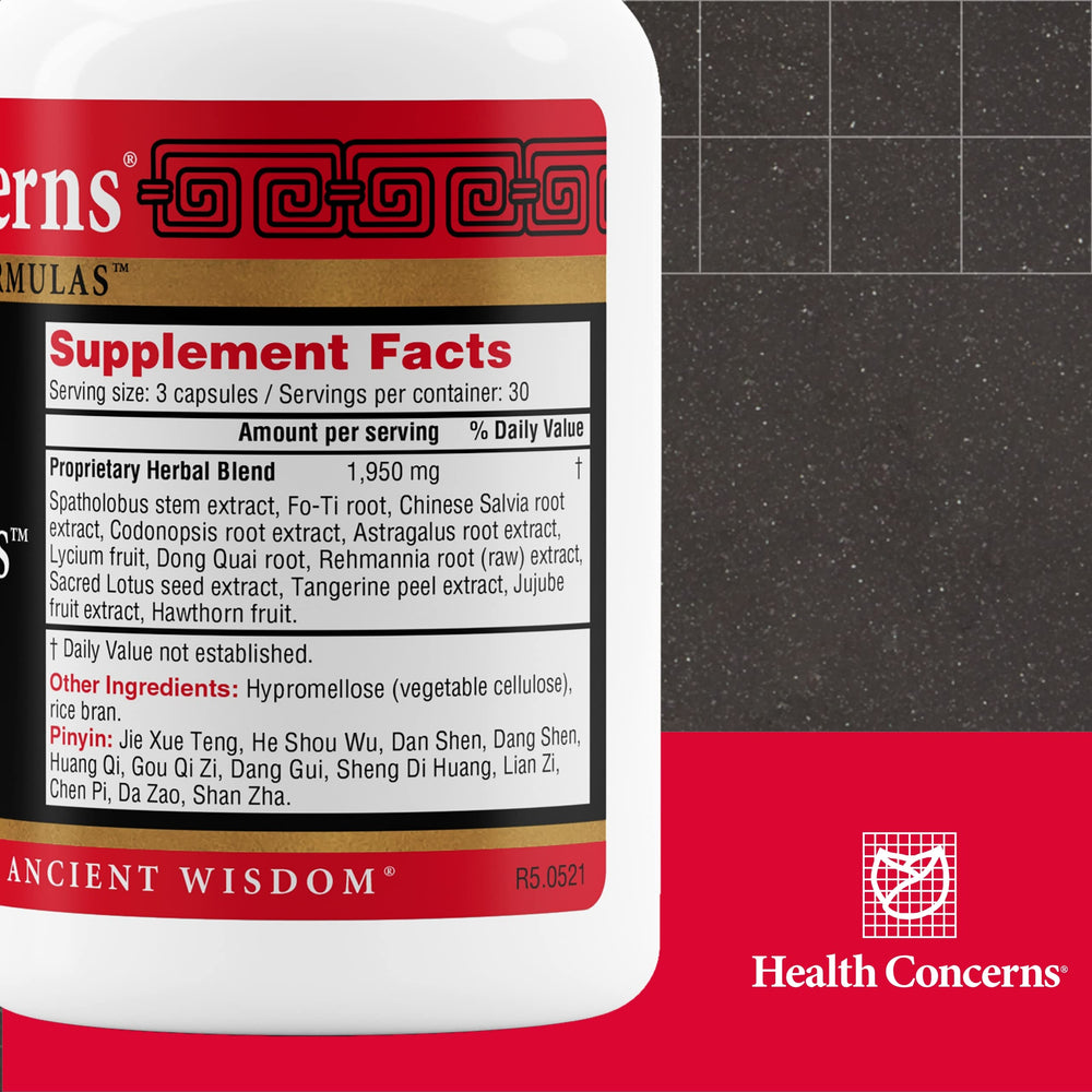 Health Concerns Marrow Plus capsules close-up highlighting easy daily dosage.