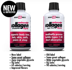 AminoSculpt mango label highlights sugar-free, non-GMO formulation