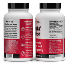 Health Direct Sculpt n' Cleanse label shows natural ingredients for gentle daily cleansing.