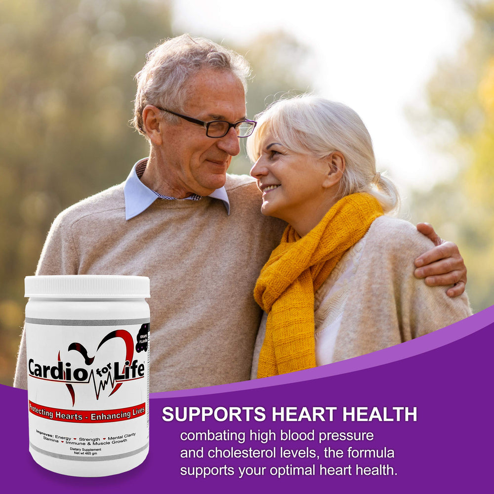 CardioForLife ingredient panel highlights AstraGin and L-Arginine