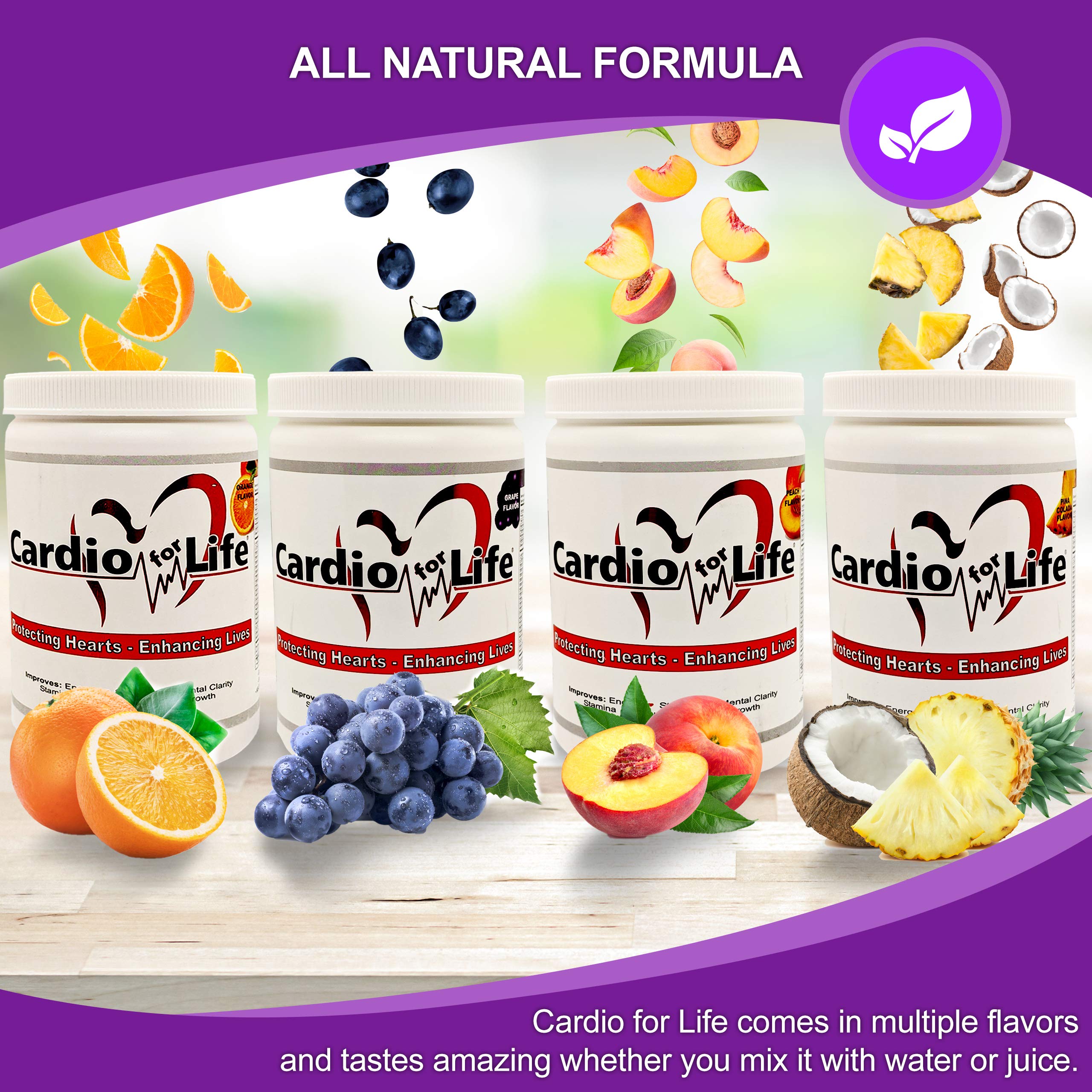 CardioForLife bottle with cap designed for on-the-go use