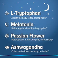 Health Heals Relaxation Sleep Aid packaging shows vegan gluten free non GMO