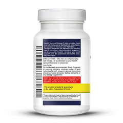 Health Nurture Omega-3 Max pharmaceutical-label emphasizes purity and potency