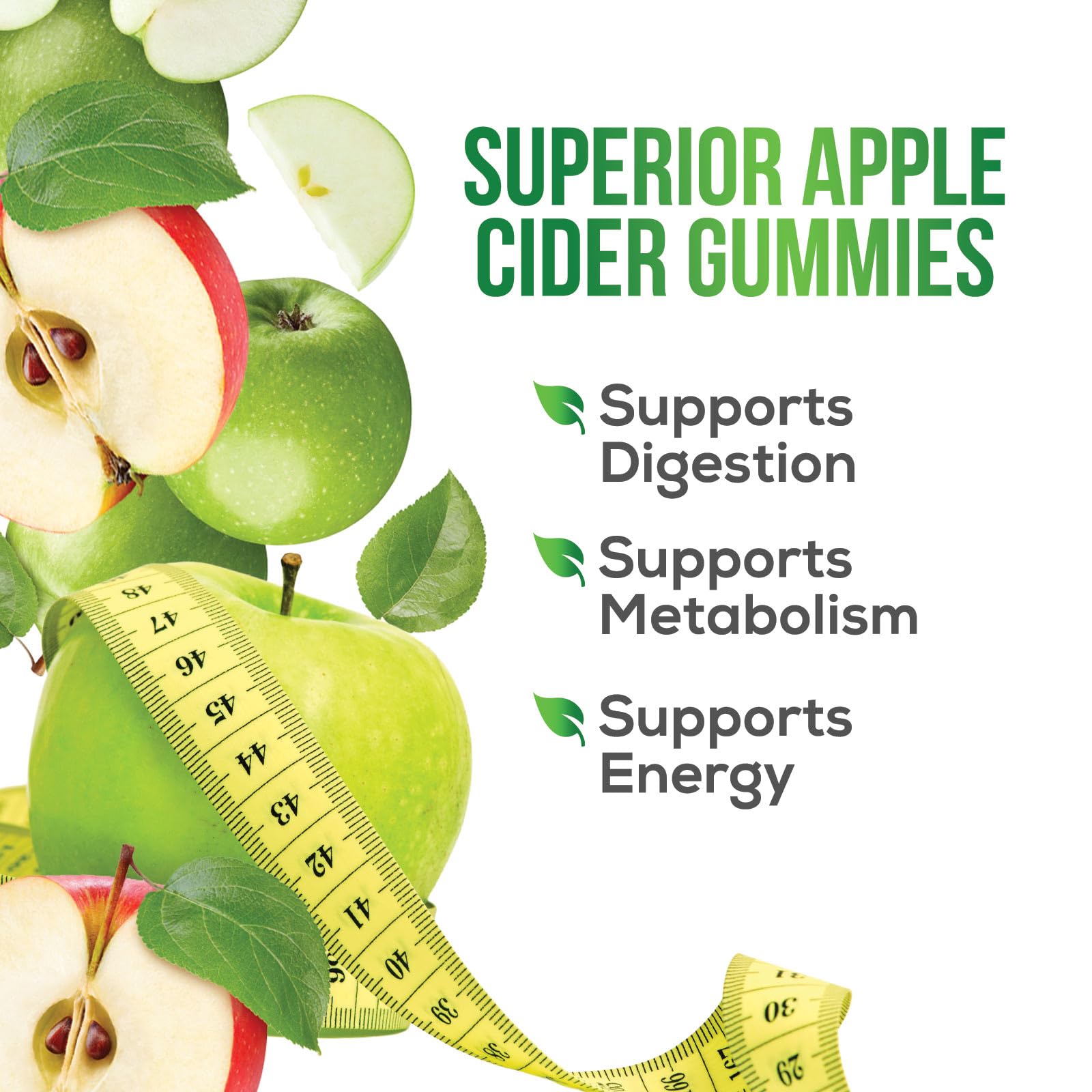 Health Nutrition Naturals gomitas ACV 1000 mg, aptas para dietas cetogénicas.