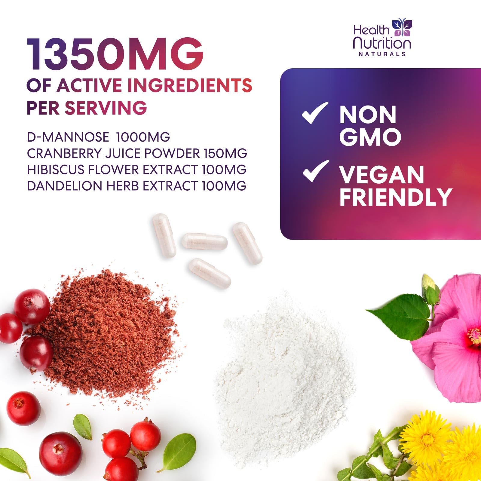 Fábrica en GMP de Health Nutrition Naturals D-Mannose para calidad y pureza