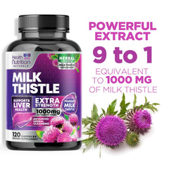 Health Nutrition Naturals Dandelion Root extract highlighting natural liver cleansing potential.