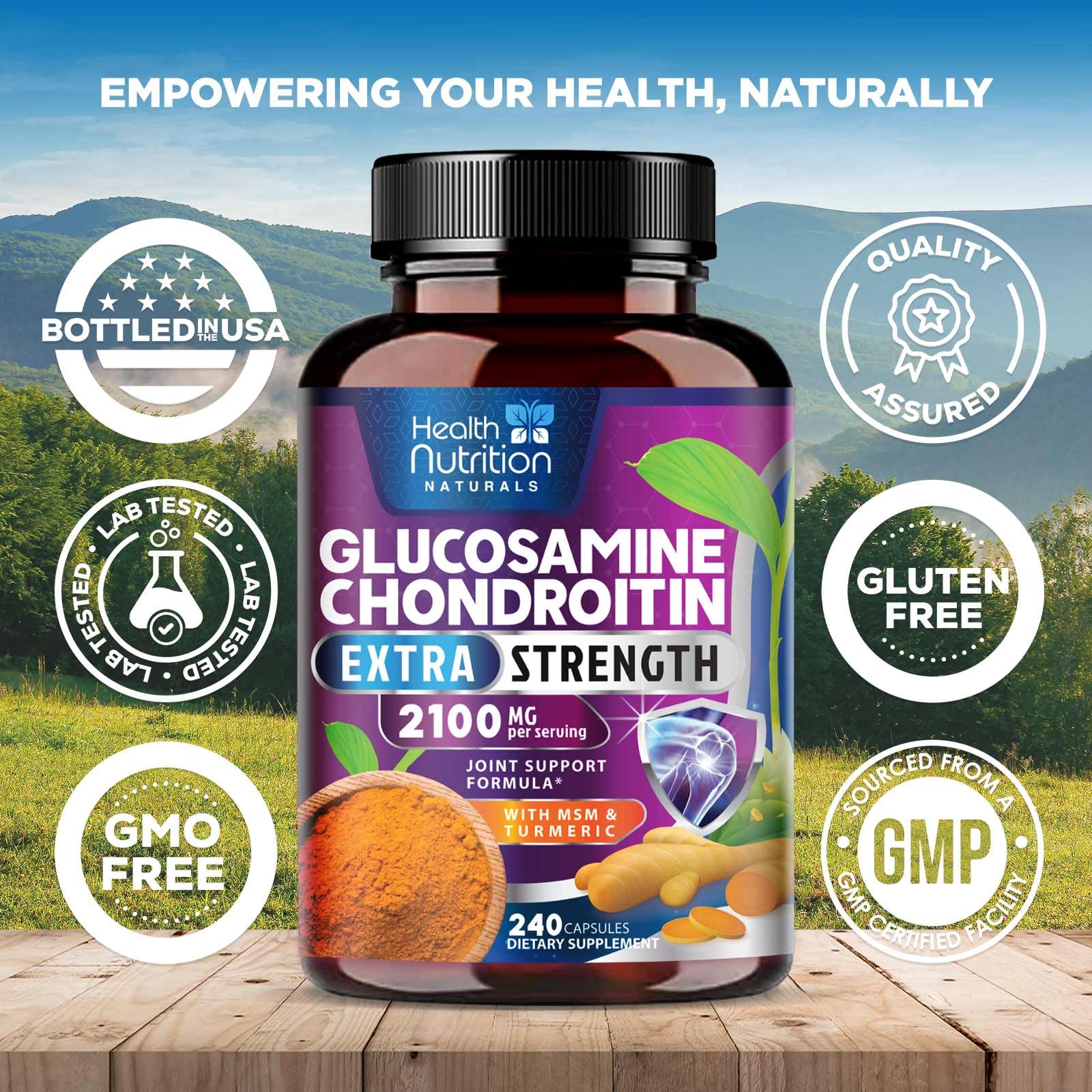 Turmeric roots signal turmeric’s role in mobility support within the formula.