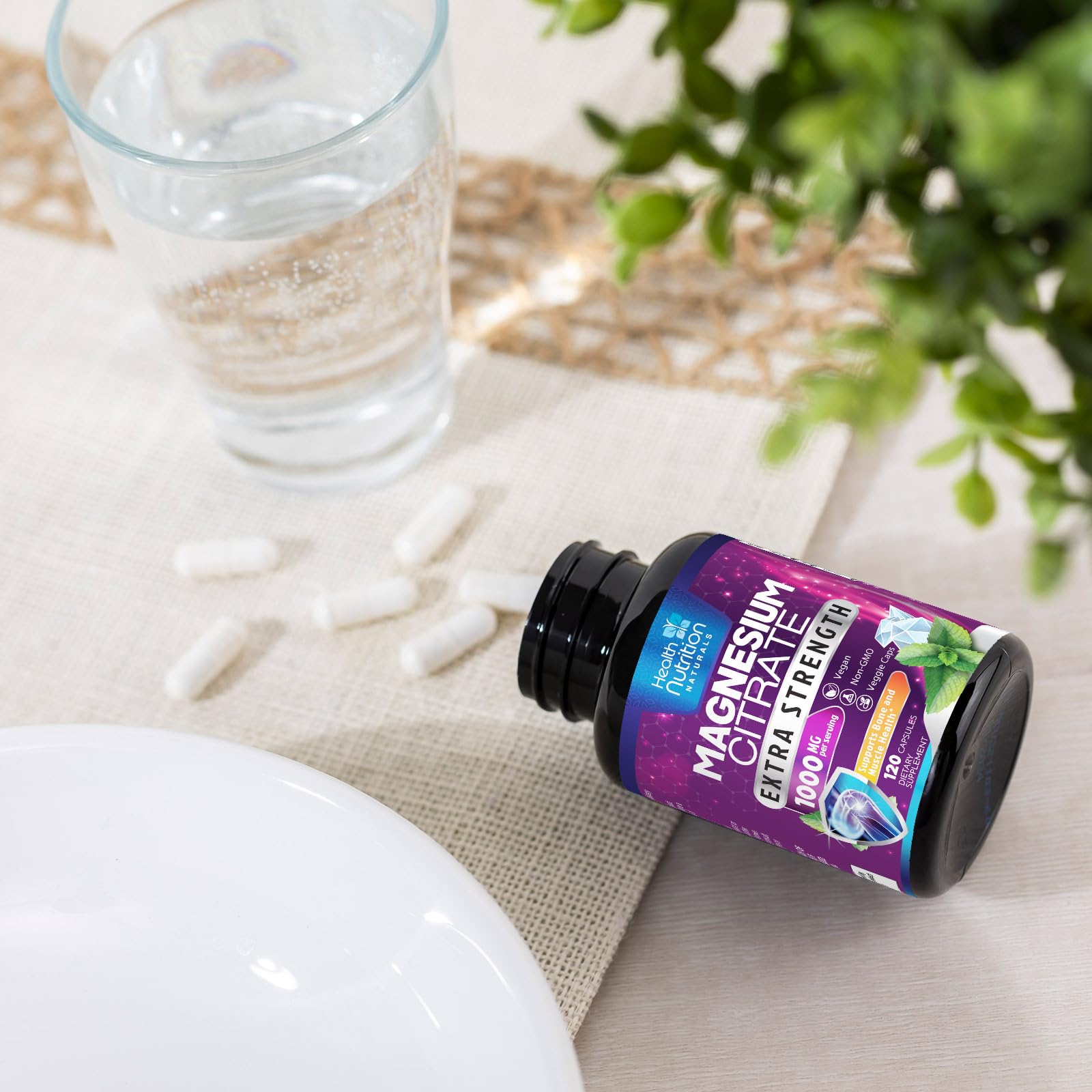 Bottle seal communicates gluten-free and non-GMO formulation