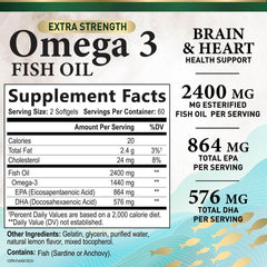 Health Nutrition Naturals Omega-3 1200mg softgels pour illustrating easy daily use