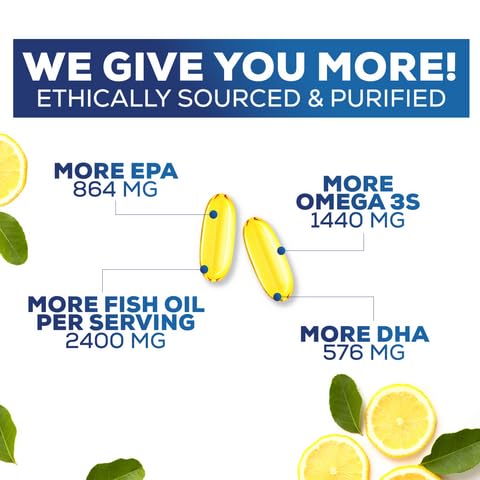 Health Nutrition Naturals lemon-flavored softgels emphasize easy swallowing