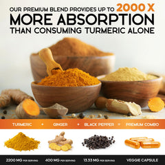 Health Nutrition Naturals organic turmeric and ginger capsules