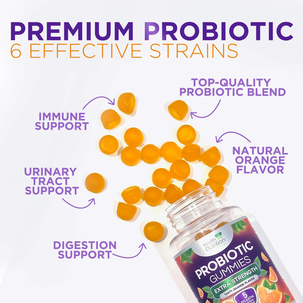 Health Nutrition Naturals kids-friendly pack shows family-friendly daily probiotic option.