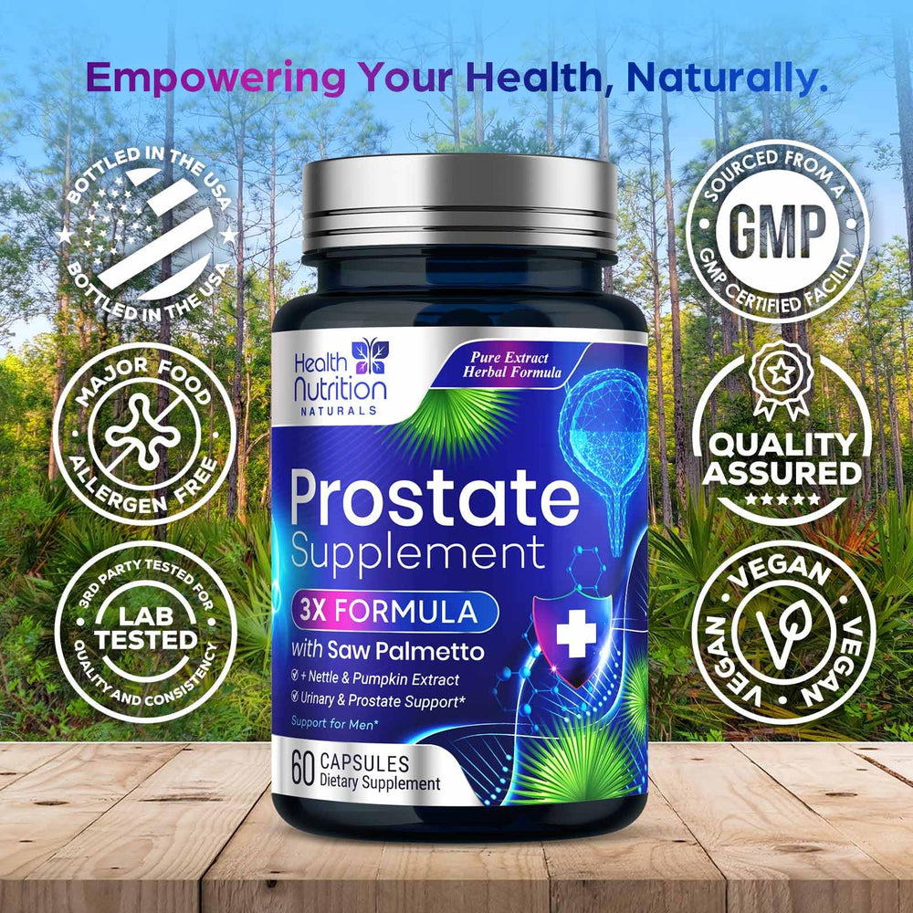 Health Nutrition Naturals Stinging Nettle roots close-up for prostate support.