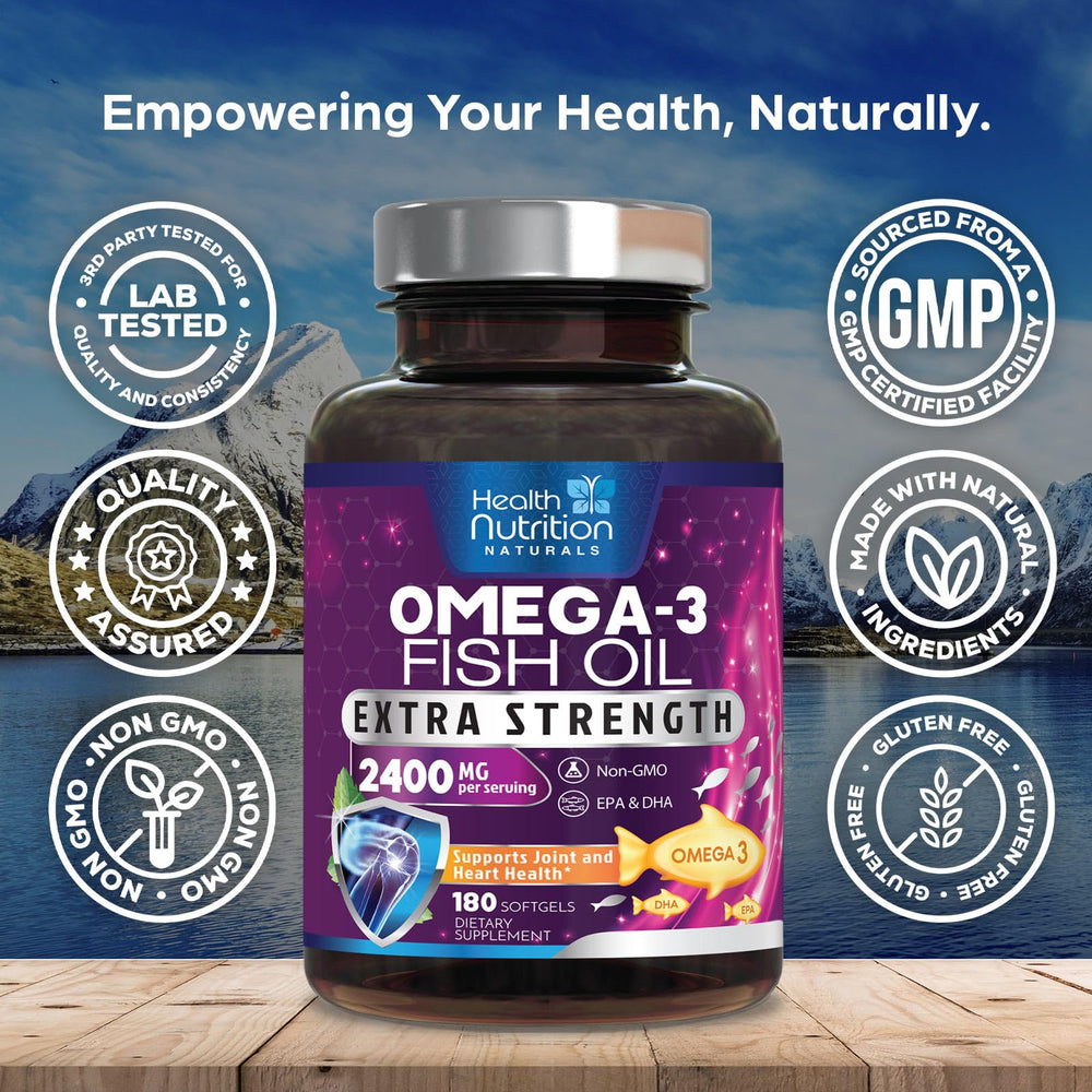 Health Nutrition Naturals sustainable wild-caught anchovy sourcing visible on label